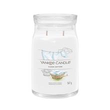 Yankee Candle - Clean Cotton Signature Candle ( čistá bavlna ) - Vonná svíčka 567.0g