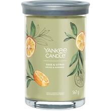 Yankee Candle - Sage & Citrus Signature Tumbler Candle ( šalvěj a citrus ) - Vonná svíčka 567.0g