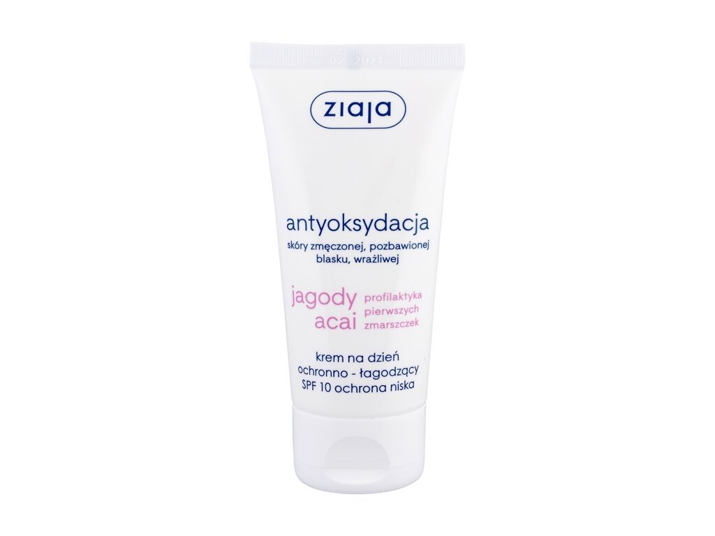 Ziaja - Acai Berry Antioxidation SPF10 - For Women, 50 ml